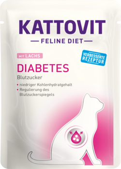 Diabetes - Lachs - Frischebeutel - 85g