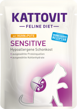 Sensitive - Huhn + Pute - Frischebeutel - 85g