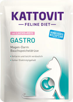Gastro - Lachs + Reis - Frischebeutel - 85g