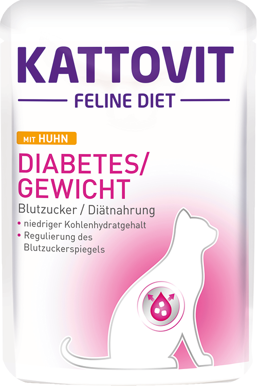 Kattovit Diabetes / Gewicht Huhn 85g